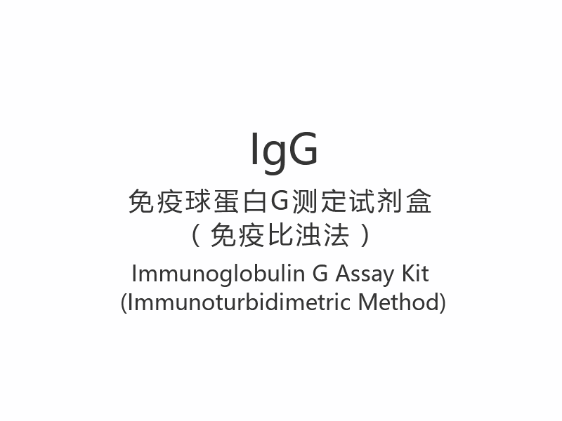 【IgG】免疫グロブリンG測定キット（免疫比濁法）